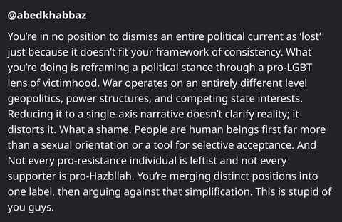 Comment by @abedkhabbaz